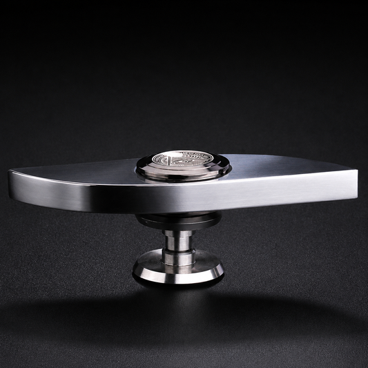 Power Eye Fidget Spinner - NYPIP Stainless Steel Mirror Polished Long Spin